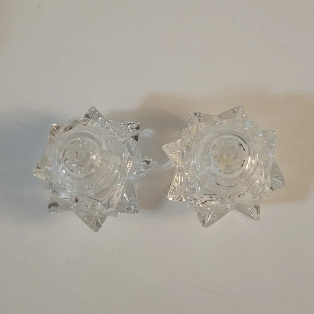 Vintage clear crystal